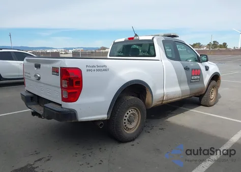 2021 Ford Ranger Xl z USA, uszkodzony, nr VIN 1FTER1FH5MLD24225